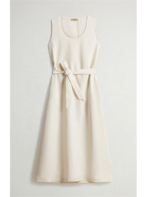 LYOCELL LINEN TANK DRESS WOOLRICH | CFWWDR2020FRUT30438743 MILKY CREAM